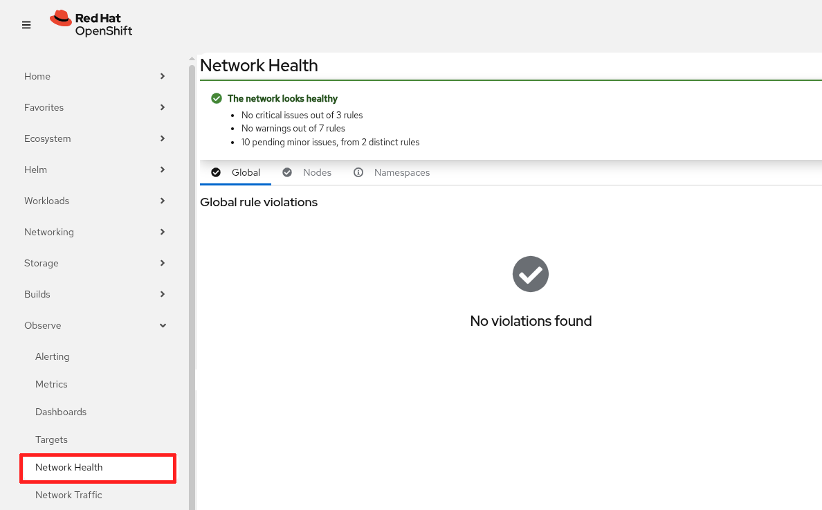 Network Health Dashboard