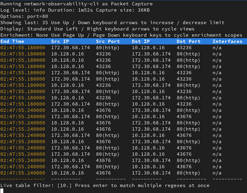 packet capture